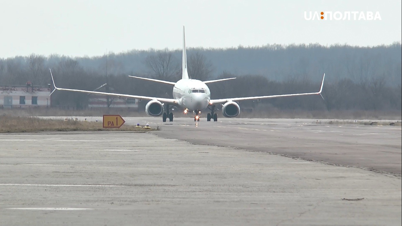 З «Аеропорту-Полтава» відправили перший прямий міжнародний туристичний рейс